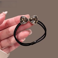 Special Sale Clearance！APM - Korean-style elegant and simple retro cat-eye rhinestone flower ponytai