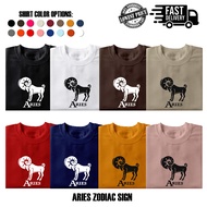 ARIES ZODIAC SIGN MINIMALIST SHIRT UNISEX
