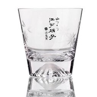 富士山杯 聞香杯 手工威士忌杯  Whisky 無鉛 單ㄧ純麥 （櫻花刻花印字款）300ml