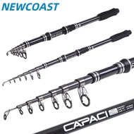 Newcoast Telescopic Fishing Rods 1.8M-3.0M Surf Casting Spinning Sea Fishing Ultra Light Jig Rod Pole Carp Fishing Tools