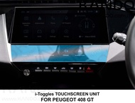 Peugeot 408 Tempered Glass Protector Peugeot 408 Screen Protector Peugeot 408 i-Toggles Screen Glass