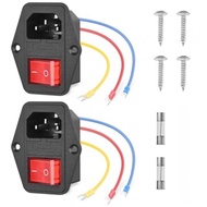 Built-in Fuse 2500W Rated Power 250V Rated Voltage Flammability UL94V0