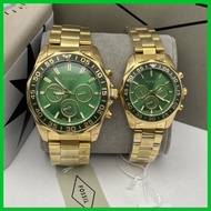 ∴ ↂ ❈ fossil Fashion Watch men women couples accessories style Stainless steel watch