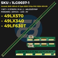 Backlight TV LG 49 Inch 49LF630T 49LX340T 49LX570