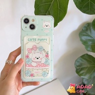 HP Cute Couple Flower Puppy Casing Xiaomi 0 14T Prohp poco X7 Pro 5G C75 C7113T Pro M3 Pro 5G X6 Pro