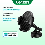 UGREEN Car Phone Holder Gravity Stand in the Car Suction Cup compatible for Iphone Samsung Huawei Op