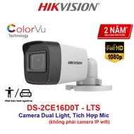Hikvision 2MP Camera DS-2CE16D0T-LTS/78D0T-LTS With Infrared and Night Color, Talk