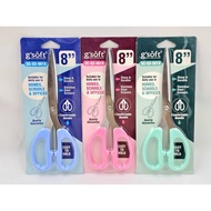 g'sōft Gsoft 8" Scissors Stainless Steel For Homes Schools Offices G'soft SC-GS-9018