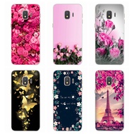 Samsung Galaxy J2Prime J2 2018  J2Core J4(2018) J4 Plus 2018 J6(2018) J6 Plus 2018 Casing Flower Sof