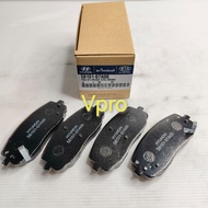 58101-07A00 KIA PICANTO 05-09'' HYUNDAI i10 FRONT DISC BRAKE PAD