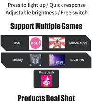 LZD Pocket Voltex SDVX Controller Arcade Console Mini Sound Voltex Joystick Music/Rhythm Games Contr