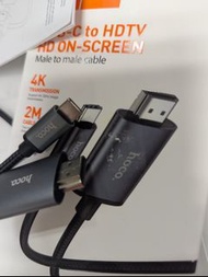Hoco USB-C to HDTV 4K 傳輸線