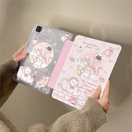 202511Generation ipad gen 10 case air5 ipad air 6 iPad 10.2 inch pro2024 ipad mini7 Card Girl Pink C