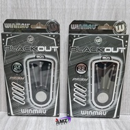 WINMAU BLACKOUT DARTS STEELTIP 1083 - 22G / 23G / 24G 90% TUNGSTEN