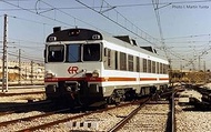 Renfe Diesel Railcar 596, Regional R1, 9-596-003-4, Period V