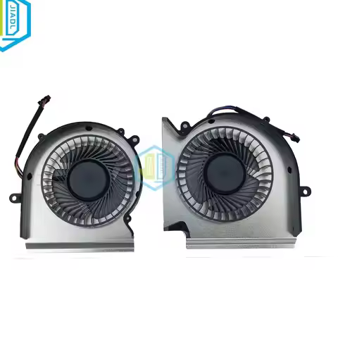 Genuine Laptop CPU GPU Cooling Fans for MSI GL65 GE65 GP65 WE65 9TI 9TJ Leopard MS-16U1 Notebook PC 