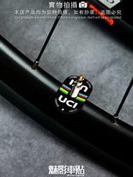 & ready. stock/UCI Certified Nozzle Sticker Bicycle Road Bike Decoration Bicycle Sticker Nozzle Stic
