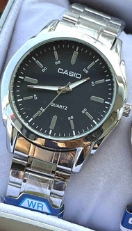 นาฬิกาข้อมือแฟชั่น Casio นาฬิกา ชาย นาฬิกา หญิง นาฬิกา คู่2 เรือน คู่รักนาฬิกา สีดำ ข้อมือ Casio แฟช