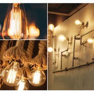 Retro Bulb E27 220V 40W ST64 G80 G95 G125 Vintage bulb Incandescent Lamp Filament Light Bulb Home De