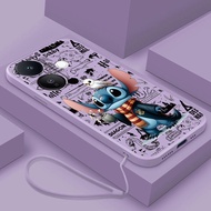 Vivo V60 Lite VIVO V60Lite Wizard Harry Potter Mobile Cover Stitch Cute Rubber Case Soft Shell