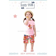 Teen Girls' Clothes Pink Motif Elephant Rainbow Fashion Daily Kids Play Clothes
