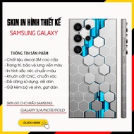 Printed Skin Stickers for Samsung Galaxy S22,23,24Ultra,Note10,Note20,Fold 3,4,5,6 |SK_3D001| Pre-ma