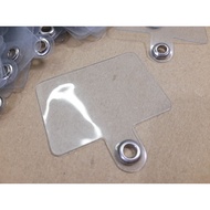 GANTUNGAN Mica hp Clear soft Mica/ with Hooks Cell Phone Case Hanger, Cell Phone Strap