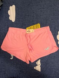 Hollister 粉色棉質短褲