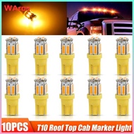 [ Spend ₱0 Get ₱15 Off] 10Pcs W5W 10-7014 SMD Car T10 LED 194 168 Wedge Replacement Roof Top Cab Mar