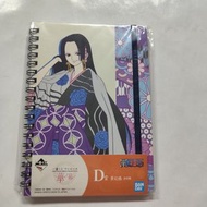 BANDAI - One Piece 海賊王 ONE PIECE GIRL'S COLLECTION 華之幕 一番賞 D賞 筆記簿 週邊文具 寶亞·漢哥古 [平行進口]