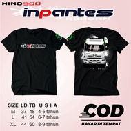 Distro T-shirts for Boys and Girls Cute Inpantes Hino 500 4-9 Years
