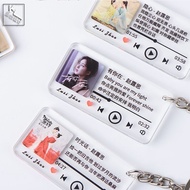 现货促销~赵露思亚克力歌词钥匙扣人物挂书包挂饰送同学 闺蜜礼物Lyrics KeychainZhao Ruth Acrylic Lyrics Keychain Character Hanging Bo