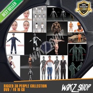 3D RIGID MODEL COLLECTION FOR MAX, FBX, OBJ FORMAT