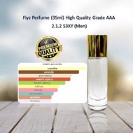PERFUME 2/1/2 S3XY (MEN) C.H (35ML BOTTLE) EAU DE PARFUM HIGH QUALITY MINYAK WANGI EDP