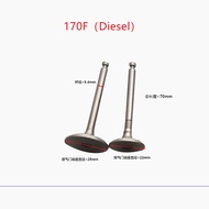Inlet Valve Exhaust Valve For Yanmar China Engine 170F 178F 186F 188F 192F Diesel Engine IN/EX Valve