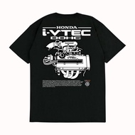 Baju Kereta Honda B Series IVTECH Enjin Baju Baju Automotif baju t shirt wanita longgar