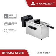 Hanabishi Deep Fryer 4.0 Liter HFRY40TG -with Glass Window