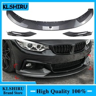 For BMW 4 Series F32 F33 F36 420i 430i 420d M440i 2014-2020 4Pcs Front Bumper Lip ABS Glossy Black
