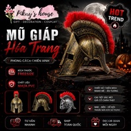 (HCM) Viking, Sparta, Gentleman Gladiator warrior festival costume helmet