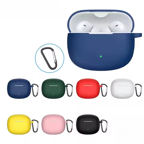 Silicone Cover For Huawei Honor Earbuds 3Pro X5S Pro X5i Lite X5E X5 X6 Case With Hook Antifall Prot