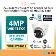 TP-Link ViGi C440-W / C440 4MP Indoor H.265+ Full Color Night View Smart Detection Wireless WiFi IP 