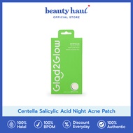 GLAD2GLOW Centella Salicylic Acid Night Acne Patch