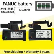 Original Fanuc A98L-0031-0026 A98L-0031-0028 battery 3V Fanuc CNC battery A02B-0323-K102