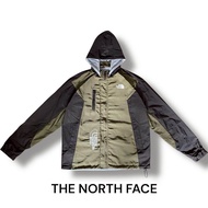 YZR Jaket Outdoor Pria Tnf Kombinasi Warna Hitam - Krem New Puring Fllece Tebal Hangat Digunakan