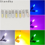 (2 PCS) T10 Jelly LED Lights Silent Mode