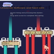 FANSIN1 T-type Wiring Terminal ZK-M306 ZK-M406 Splitter Wire Connector Locking Quick Crimp Terminal 