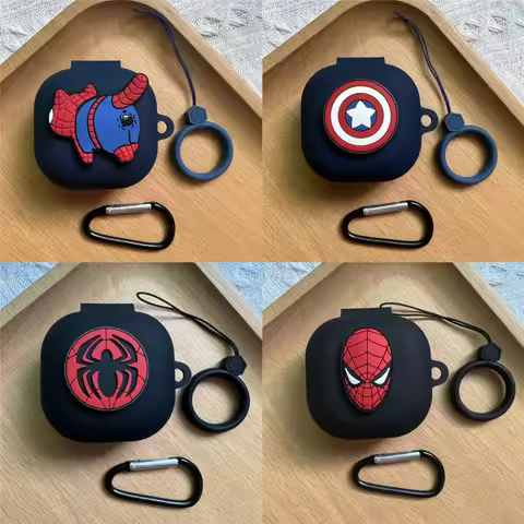 Cartoon Earphone Case for Anker Soundcore R50i / P20i Silicone Soft Shell Headphone Protective Sleev