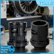 Plastic Corrugated Pipe Joint Black Bellows Joint Pp Corrugated Pipe
