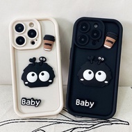 DM EQ36 Cute Motif Case for iphone 6 6s 6g 6+ 6s+ 7 8 7+ 8+ X Xr Xs 11 12 13 14 14+ 15 15+ Plus 16 S