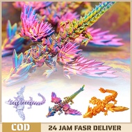 Children's Toy Table Decoration Dragon Articulated Dragon Toy 3D Printed Dragon Action Figure Dragon